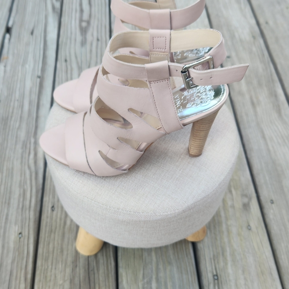 Vince Camuto Blush Strappy Sandals - Picture 9 of 10